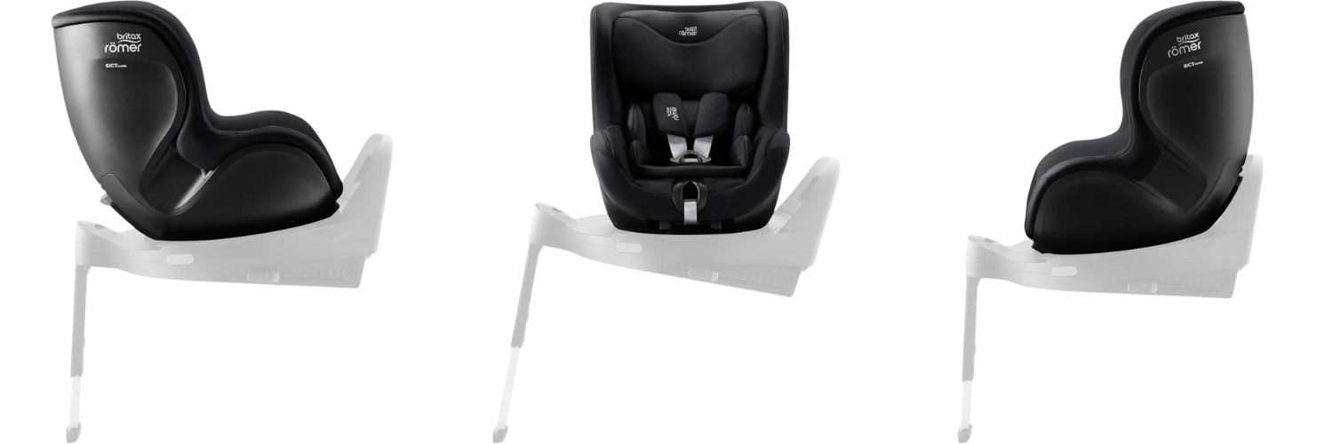 Scaun auto rotativ pentru copii Dualfix 5Z, 61-105 cm, Britax